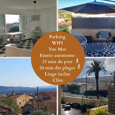 Parenthèse Méditerranéenne - Vue Mer&terrasse *